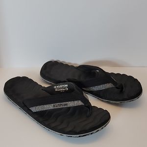 Kustom | Shoes | Kustom Hummer Dxl Flipflops Buckle Exclusive | Poshmark